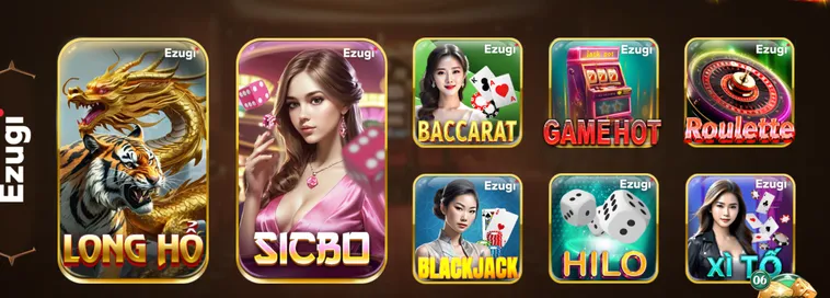 Casino Ezugi Live Tại IWin Club Sảnh Cược Biến Thể Độc Đáo