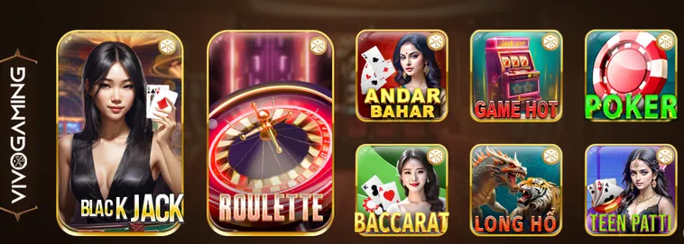 Đa Dạng Trò Chơi Tại Sảnh Casino Vivo Gaming Live Tại IWin Club Sảnh Cược Độc Đáo Hiện Đại