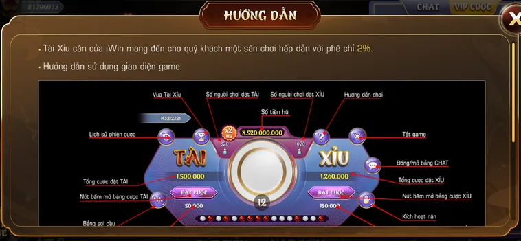 Tài Xỉu Casino Tại IWin Club Hướng Dẫn Cách Chơi Và Chiến Thuật Thắng